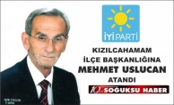 USLUCAN İLÇE BAŞKANI OLDU