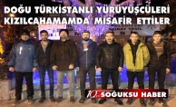 DOĞU TÜRKİSTAN'IN BAĞIMSIZLIĞI İÇİN YÜRÜYORLAR