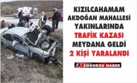 KIZILCAHAMAM ‘DA TARFİK KAZASI