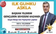 SEFA YILDIRIM'A GENÇLERDEN İLGİ