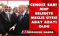 CENGİZ SARI MECLİS ÜYESİ ADAY ADAYLIĞI BAŞVURUSUNDA BULUNDU