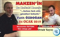 MAHZEN DEVAM EDİYOR