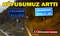 KIZILCAHAMAM’IN NÜFUSU YÜKSELDİ