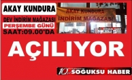 AKAY KUNDURA İNDİRİM MAĞAZASI AÇILIYOR