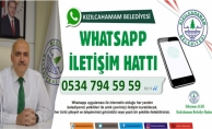 BELEDİYEDEN WHATSAPP HATTI