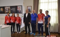 YILDIZ BAYANLAR MİLLİ GÜREŞ TAKIMI KIZILCAHAMAM'DA