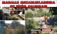 MEZARLIKLAR BAYRAMA HAZIRLANIYOR