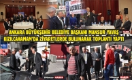 BAŞKAN MANSUR YAVAŞ MUHTARLARA HİTAP ETTİ