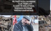 AK PARTİDEN YARDIM KAMPANYASI