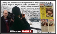 BUGÜN 10 OCAK ÇALIŞAN GAZETECİLER GÜNÜ