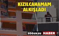 SAĞLIK ÇALIŞANLARI ALKIŞLANDI