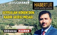 KADİR GECESİ MESAJI