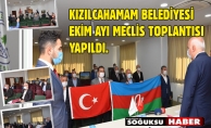 EKİM AYI MECLİSİNDE AZERBAYCAN BAYRAĞI AÇILDI