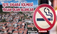 AÇIK ALANDA SİĞARA YASAKLANDI