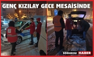 GENÇ KIZILAY ÇORBA ÇEŞMESİ AKMAYA DEVAM EDİYOR