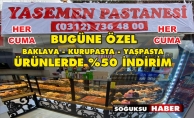 YASEMEN PASTANESİNDE CUMA İNDİRİMİ