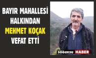 KOÇAK AİLESİNİN ACI GÜNÜ