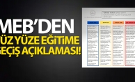 ÖĞRENCİLER 2 MART'DA YÜZ YÜZE EĞİTİME GEÇİYOR