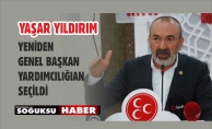 YAŞAR YILDIRIM YENİDEN GENEL BAŞKAN YARDIMCISI SEÇİLDİ