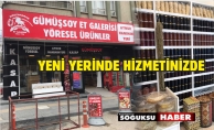 GÜMÜŞSOY YENİ YERİNDE HİZMETİNE DEVAM EDİYOR