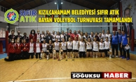 SIFIR ATIK BAYAN VOLEYBOL TURNUVASI KIZILCAHAMAM’DA YAPILDI