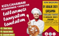 KIZILCAHAMAM ÖDÜLLÜ HÖŞMERİM YARIŞMASI