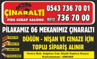 PİDE VE KEBAP SALONU SİPARİŞLERİNİZİ BEKLİYOR