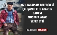 MUSTAFA ACAR HAYATINI KAYBETTİ.