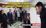 BAKAN KURUM KIZILCAHAMAM'DA EV ZİYARETLERİNDE BULUNDU