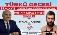 TÜRKÜ GECESİNE DAVET