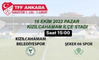 KIZILCAHAMAM BELEDİYE SPOR TAKIMI RAKİBİNİ AĞIRLAYACAK