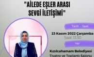 KIZILCAHAMAM BELEDİYESİ AİLE OKULU SEMİNERLERİ BAŞLATIYOR