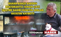 KADİRBEY PARKINDA YANGIN 1 KİŞİ HAYATINI KAYBETTİ