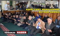 BAYRAM NAMAZINDA CAMİLER DOLDU TAŞTI