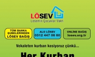 HER KURBAN LÖSEMİLİ ÇOCUKLARA CAN!
