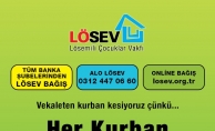 HER KURBAN LÖSEMİLİ ÇOCUKLARA CAN!