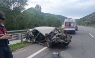 KIZILCAHAMAM BULAK MEHALLESİNDE TRAFİK KAZASI