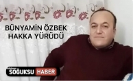BÜNYAMİN ÖZBEK HAKKA YÜRÜDÜ