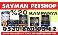 SAVMAN PETSHOP'TA İNDİRİM