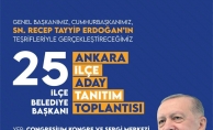 AK PARTİ ANKARA BELEDİYE BAŞKAN ADAYLARINI AÇIKLAYACAK