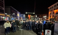 FİLİSTİNE DESTEK İÇİN KIZILCAHAMAM’DAN KATILIM SAĞLANDI