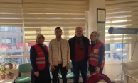 TÜRK KIZILAYI İLÇE BAŞKANI YAŞAR YILMAZ'DAN ZİYARET