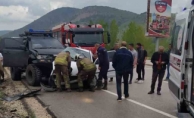 ÇERKEŞ KÖPRÜSÜ GİRİŞİNDE TRAFİK KAZASI MEYDANA GELDİ