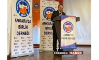 ANKARADA BİRLİK DERNEĞİ GENEL BAŞKANI BAYRAM MUTLU GÜVEN TAZELEDİ