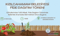 FİDE DAĞITIMI YARIN YAPILACAK