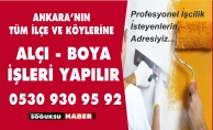 BOYA VE ALÇI İŞLERİNİZ İÇİN ARAYIN