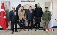 İLÇE KAYMAKAMI MEHMETBEYOĞLU 10 OCAK GAZETECİLER GÜNÜNÜ KUTLADI