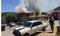 KARŞIYAKA MAHALLESİNDE KORKUTAN YANGIN