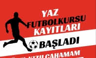 ÖZEL YAZ FUTBOL KURSUNA KAYITLAR BAŞLADI