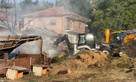 ABACI MAHALLESİN YANGIN MEYDAN GELDİ